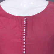 Rouge Pink Shibori Cotton Blouse 10069766 - Avishya
