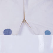 White Jamdani Cotton Blouse 10069792 - Avishya