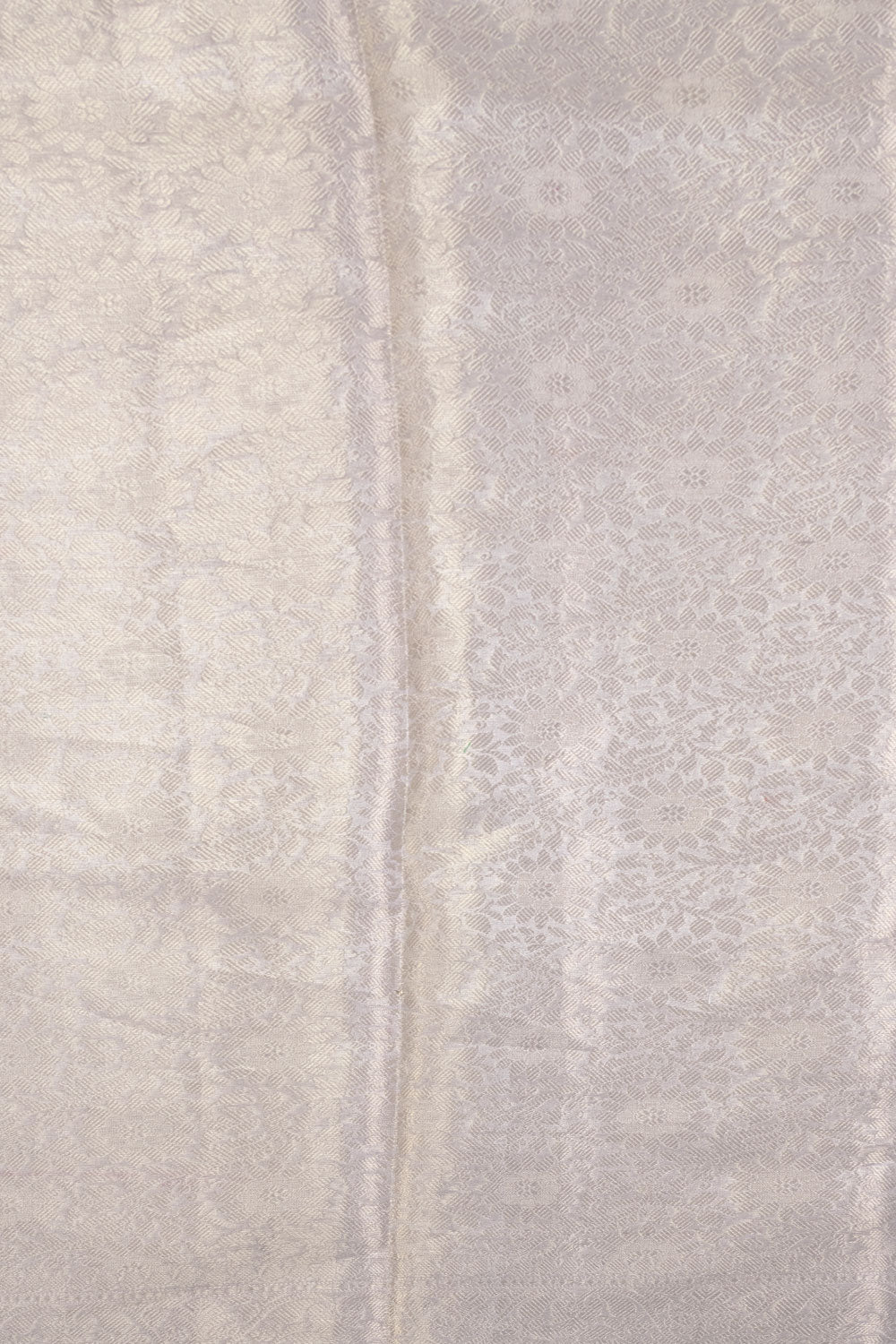 Grey Banarasi Crushed Tissue Organza Saree 10069835 - Avishya
