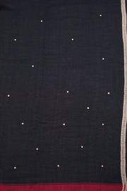 Green Handloom Bhujodi Tussar Cotton Saree 10069840 - Avishya