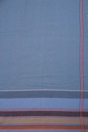 Blue Handloom Bhujodi Kala Cotton Saree 10069845 - Avishya