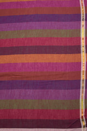 Multicolour Handloom Bhujodi Cotton Saree 10069851 - Avishya