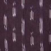 Brown Handcrafted Ikat Cotton Blouse Without Lining 10069960 - Avishya