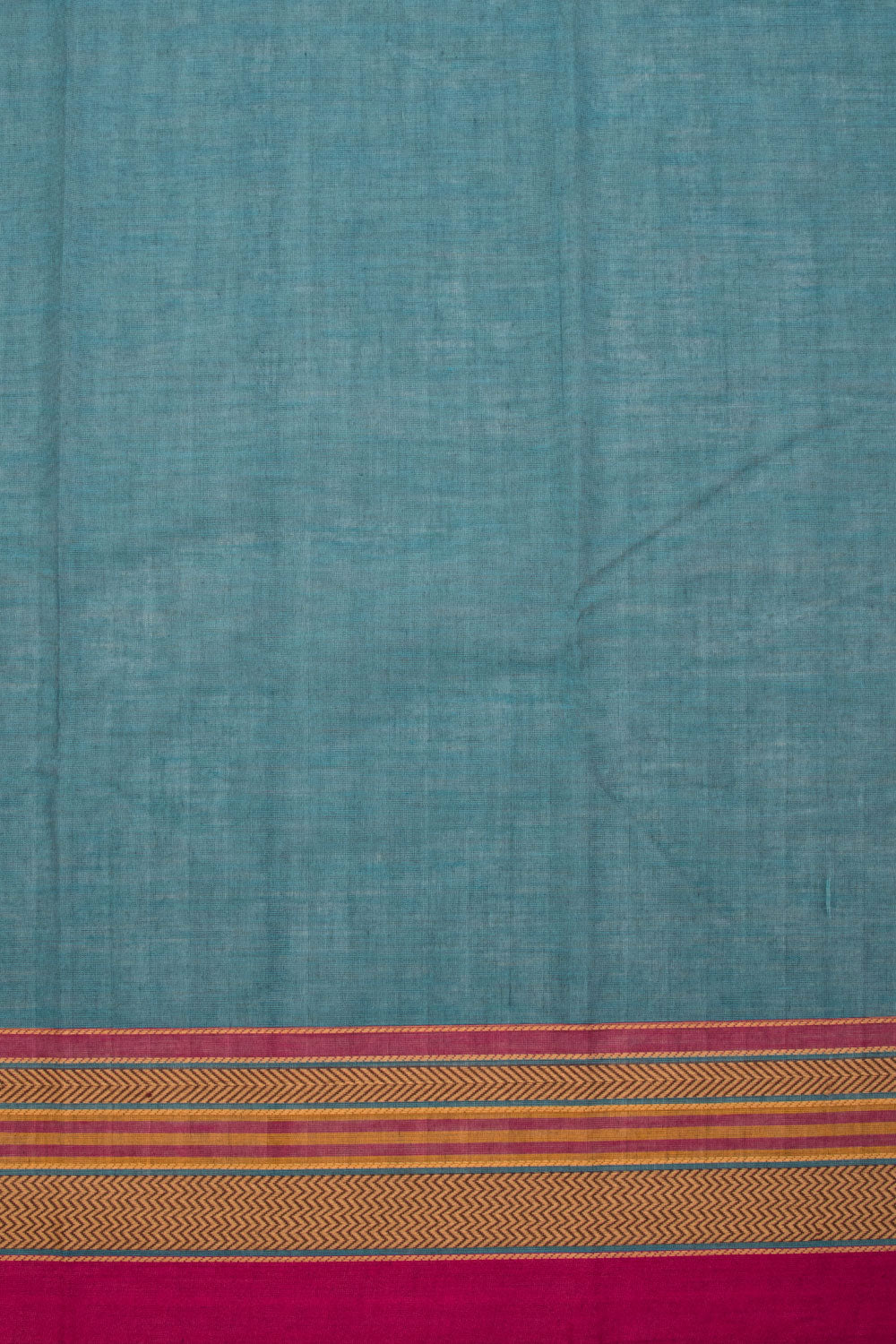 Blue Handloom Chettinad Cotton Saree 10069995 - Avishya