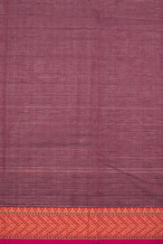 Maroon Handloom Chettinad Cotton Saree 10069996 - Avishya