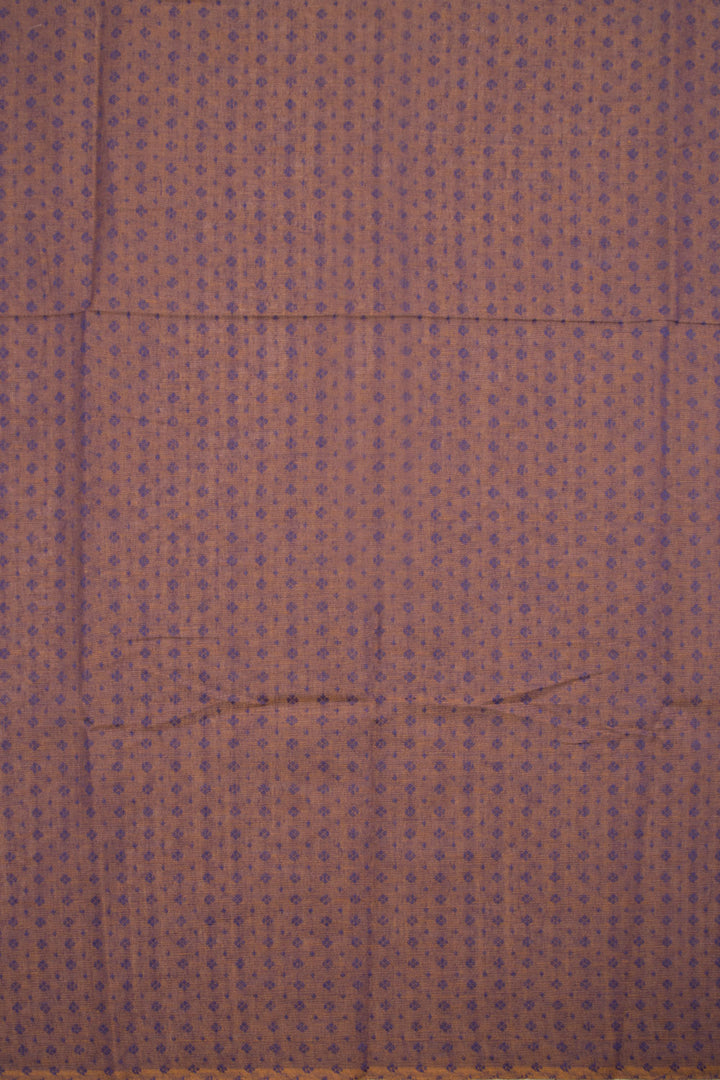 Orange Handloom Chettinad Cotton Saree 10070049 - Avishya