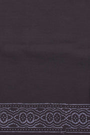 Black 3-Piece Mulmul Cotton Salwar Suit Material With Kota Dupatta 10070095 - Avishya