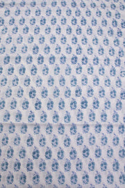 Peach 3-Piece Mulmul Cotton Salwar Suit Material With Kota Dupatta 10070099