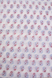 Yellow 3-Piece Mulmul Cotton Salwar Suit Material With Kota Dupatta 10070100 - Avishya