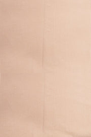 Beige Solid Style Cutwork Applique Embroidered Cotton 3 Piece Salwar Suit Material 10070150