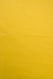 Yellow Barmer Applique Embroidered Cotton 3 Piece Salwar Suit Material 10070154