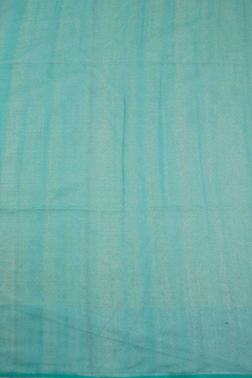 Tiffany Blue Bengal Phulia Silk Cotton Saree With Sequin Embellished Pallu 10070195