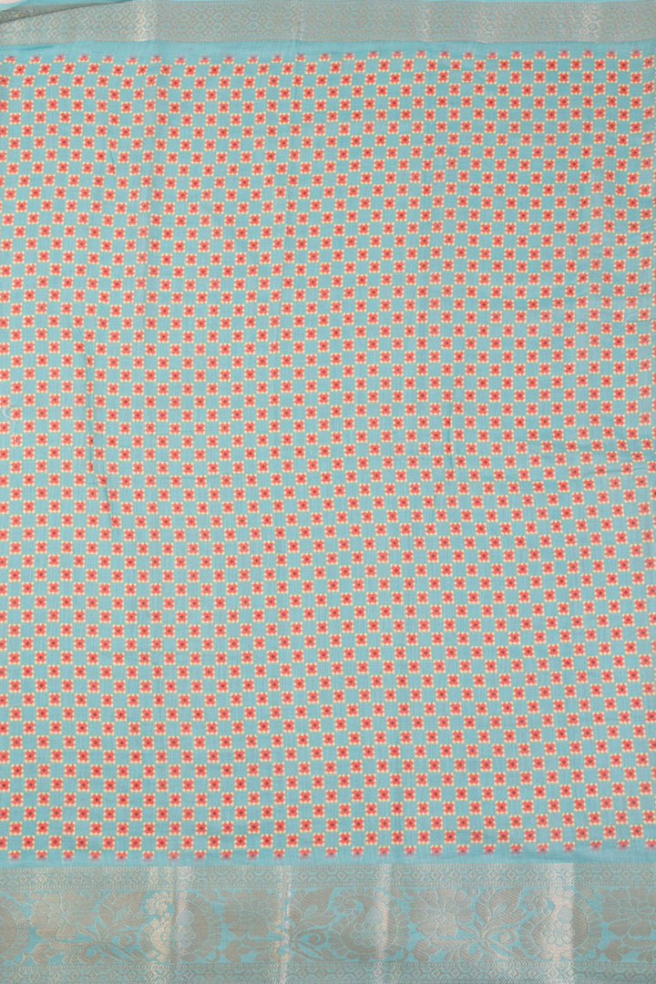 Peach Fancy Printed Linen Saree 10070283
