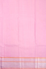 Pink Handloom Jacquard Kanjivaram Silk Saree 10070654