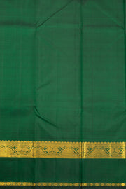 Off White Korvai Kanjivaram Silk Saree