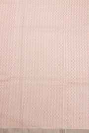 White Handloom Printed Chanderi Saree 10071042