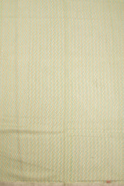 Powder Blue Handloom Chanderi Silk Cotton Saree