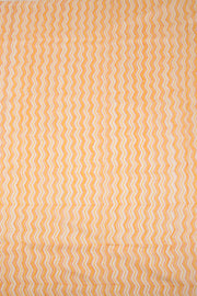 Yellow Handloom Printed Chanderi Silk Cotton Saree