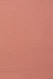 Peach Embroidered Silk 3-Piece Salwar Suit Material 10071610