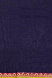 Blue Handloom Kanchi Cotton Saree