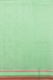 White Handloom Kanchi Cotton Saree