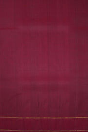 Maroon Handloom Kanjivaram Silk Saree 