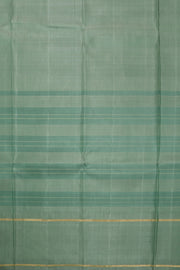 Green Korvai Kanjivaram Silk Saree