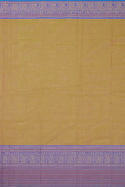 Yellow Handloom Chettinad Cotton Saree 10072589