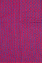 Blue Handloom Chettinad Cotton Saree 10072693