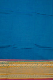 Blue Handloom Chettinad Cotton Saree 10072705
