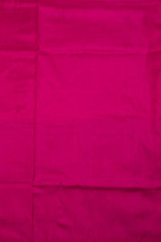 Black Handloom Pochampally Ikat Silk Saree 10073537