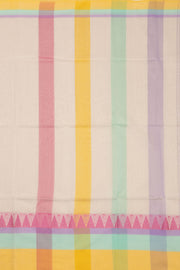 Cream Handloom Maheshwari Saree 10073710