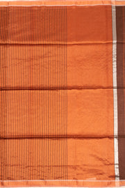 Brown Handloom Maheshwari Saree 10073720