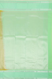 Yellow Lightweight Fancy Kanjivaram Silk Saree with Contrast Pallu 10074881