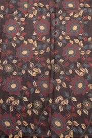 Pink Kalamkari Printed Malai Cotton Saree 10074681