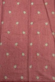 Pink Kalamkari Printed Malai Cotton Saree 10074687