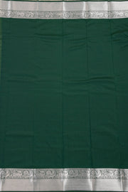 Yellow Kanjivaram Vegan Silk Saree with Contrast Pallu 10074870