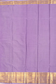 Brown Kanjivaram Vegan Silk Saree with Contrast Pallu 10074876