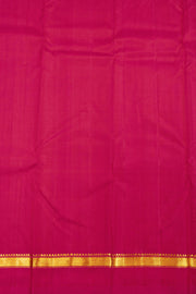 Orange Kanjivaram Pure Silk Saree with Contrast Pallu 10074886