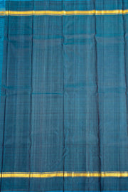 Black Kanjivaram Pure Silk Saree with Contrast Pallu 10074892