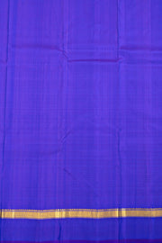 Purple Kanjivaram Pure Silk Saree with Contrast Pallu 10074893