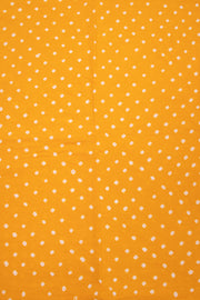 Yellow Bandhani Mukaish Embroidery  Salwar Suit Material 10075469