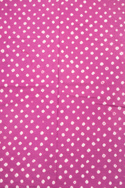 Purple Bandhani Mukaish Embroidery 3 -  Piece Salwar Suit Material 10075470