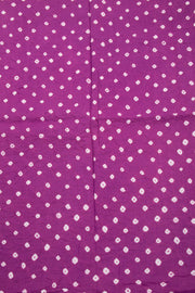 Violet Bandhani Mirror Work 3 Piece Salwar Suit Material  10075473