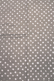 Grey Bandhani Mukaish Embroidery 3 Piece Salwar Suit Material 10075474