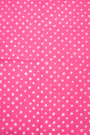 Blue Bandhani Mirror Work 3 Piece Salwar Suit Material 10075476