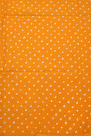 Yellow Bandhani Mirror Work 3 Piece Salwar Suit Material 10075483