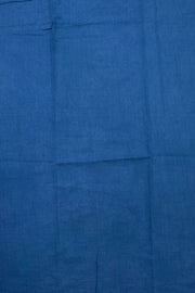 Blue Bandhani Mulmul Cotton Saree 10075495