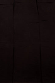 Black Bandhani Mulmul Cotton Saree 10075503