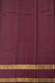 Canary Yellow Korvai Kanjivaram Silk Saree 10075529